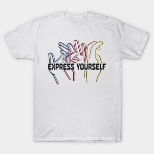 Express Yourself-ASD T-Shirt